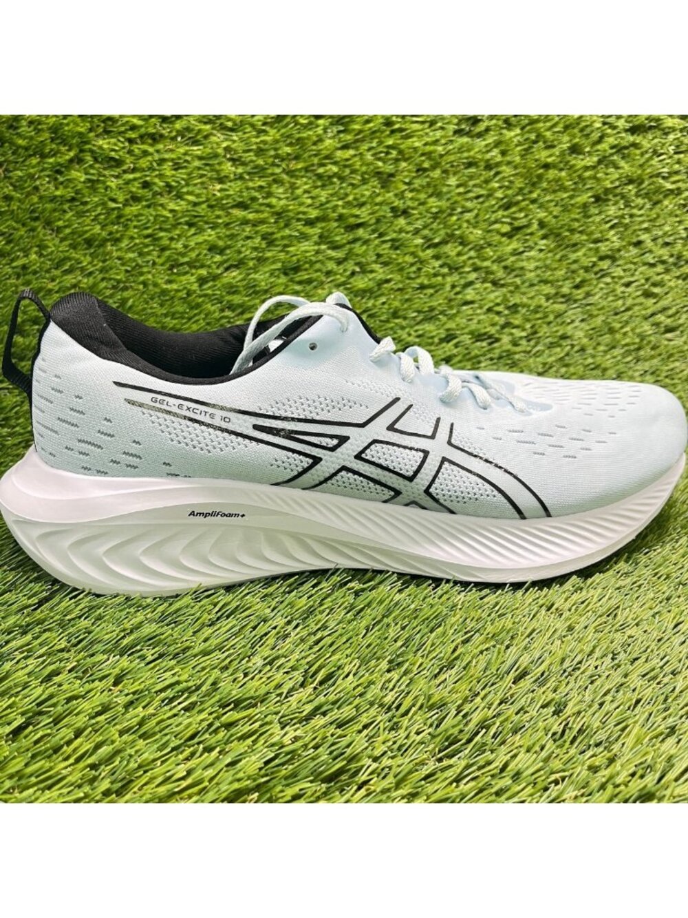 Asics Gel-Excite 10 Mens Size 12 Blue Black Athletic Running Shoes Sneakers